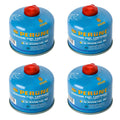 230gram 4 Pack Iso-Butane Camping Fuel Canister B4970