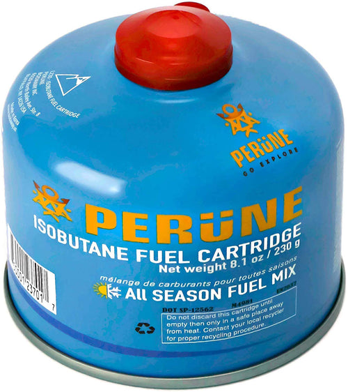 230gram 4 Pack Iso-Butane Camping Fuel Canister B4970