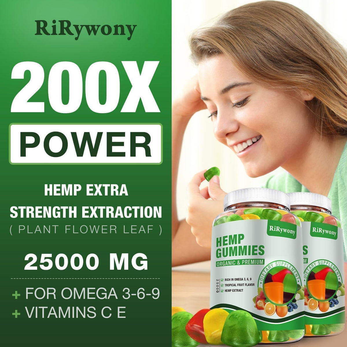 Hemp Gummies 160 Counts Y81951