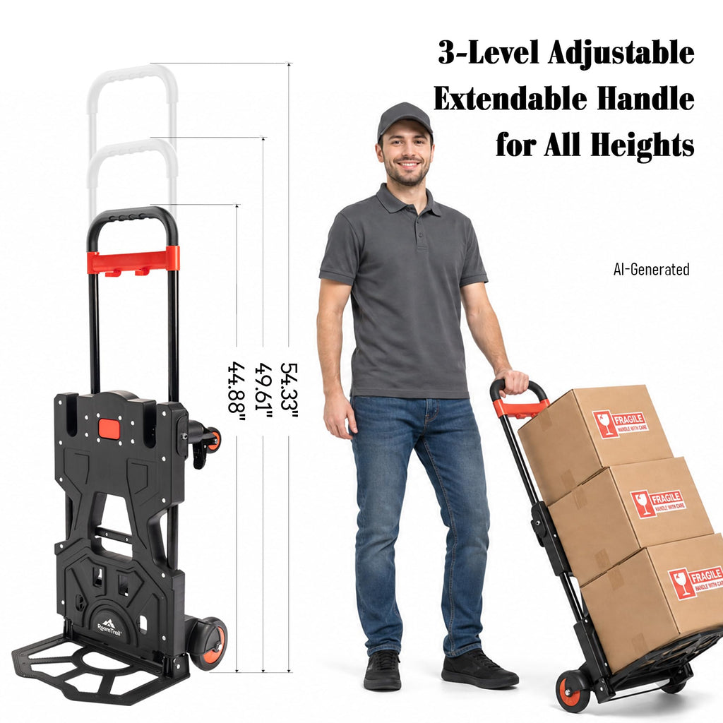2-in-1 Folding Hand Truck Dolly K879