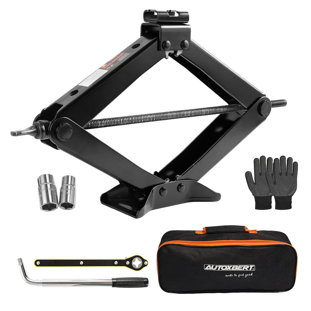 3 Ton Heavy Duty Scissor Jack with Lug Wrench A24773