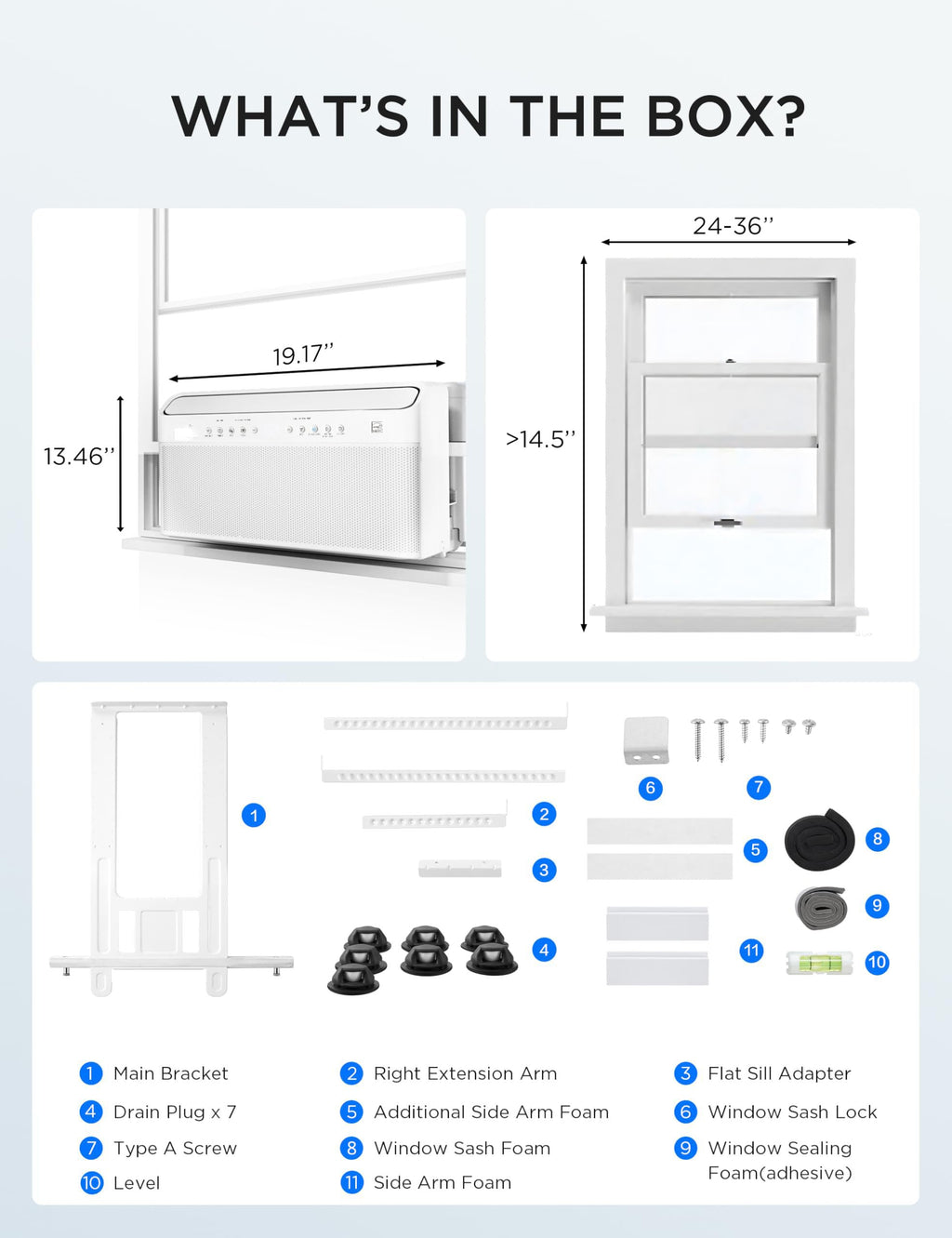 U-Shaped Window Air Conditioner J775181
