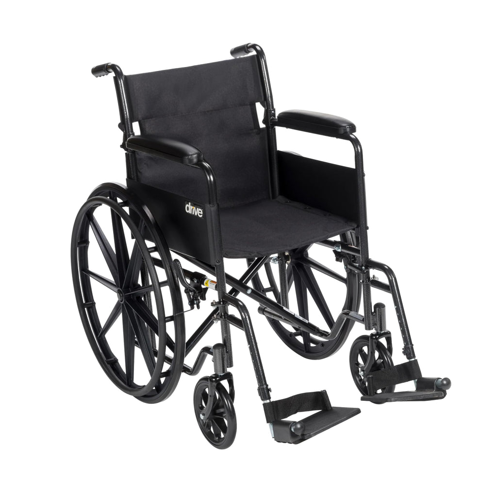 Silver Sport 1 Folding Transport Wheelchair R939