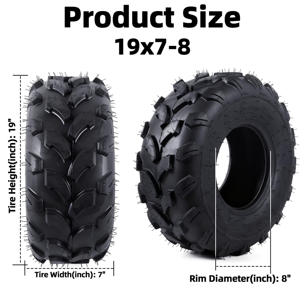 19x7-8 Tubeless All-Terrain ATV UTV Tires R545