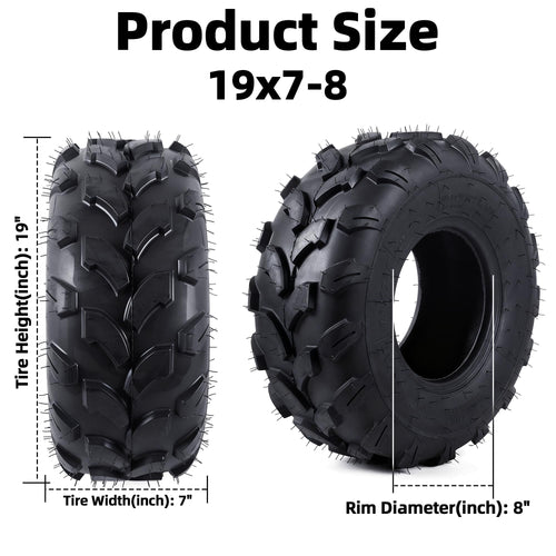 19x7-8 Tubeless All-Terrain ATV UTV Tires R545