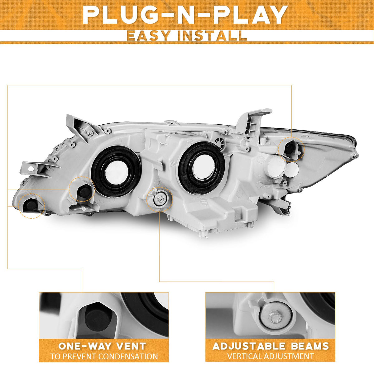 Anti-Fogging Headlights A26337