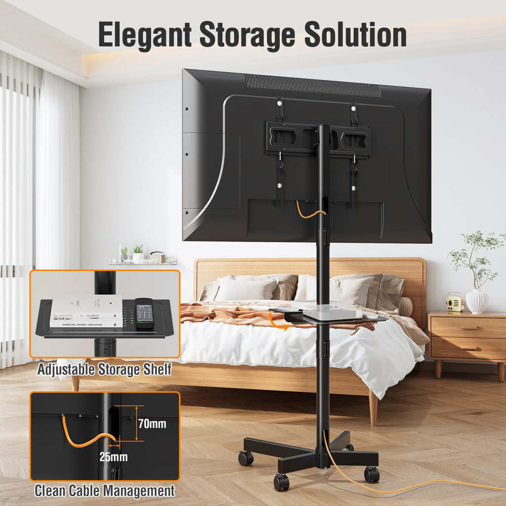 Mobile TV Stand for 23-60" TVs E5466