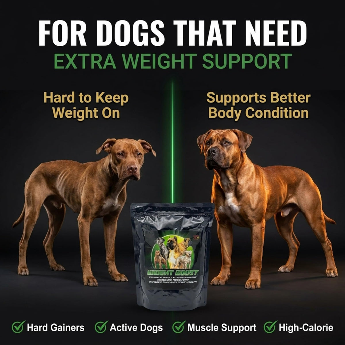 Dog Weight Protein Supplement 2 lb M428