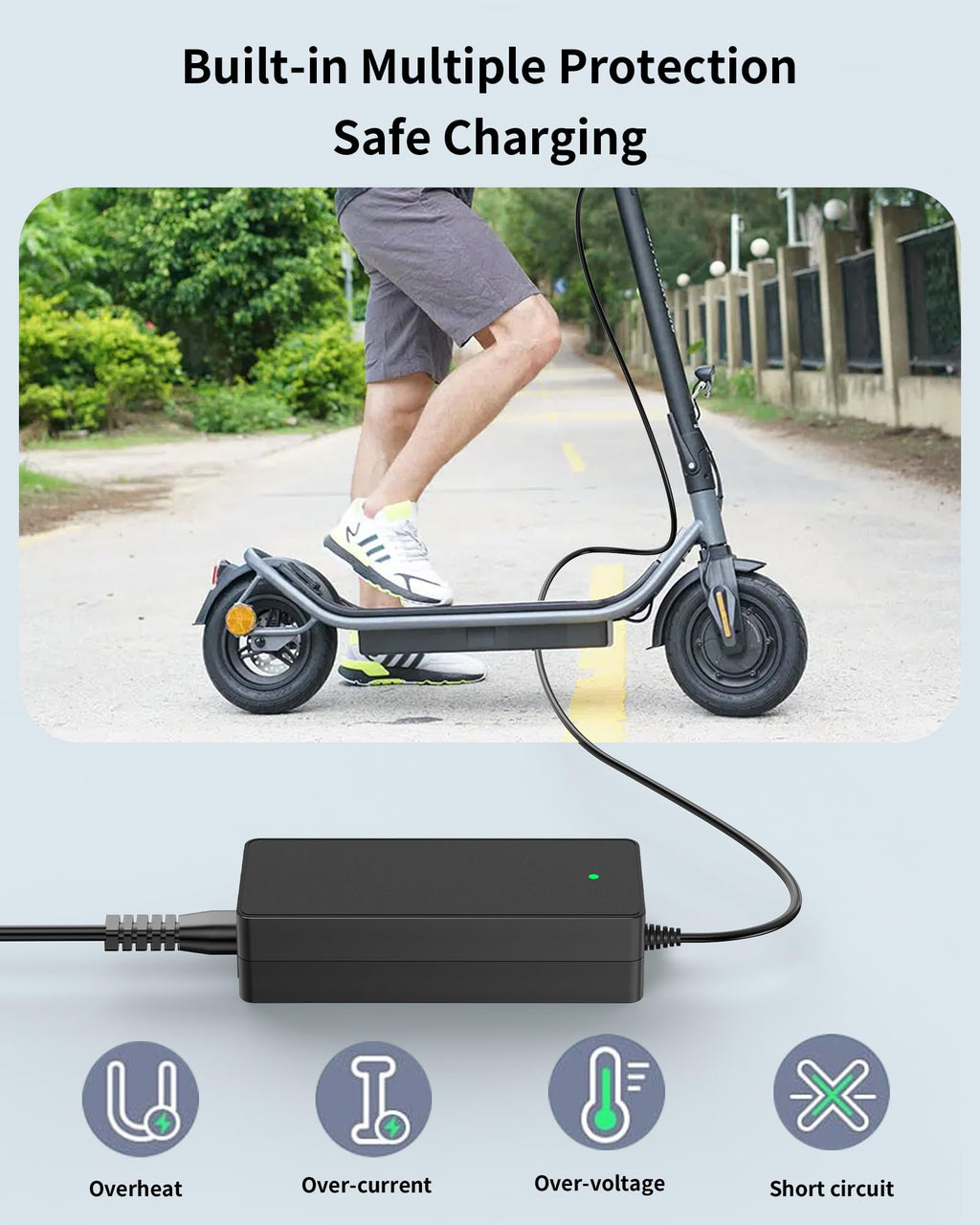 42V 2A Charger for Electric Scooters A7164