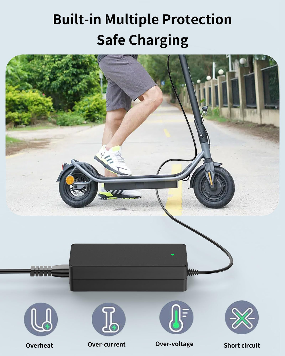 42V 2A Charger for Electric Scooters A7164
