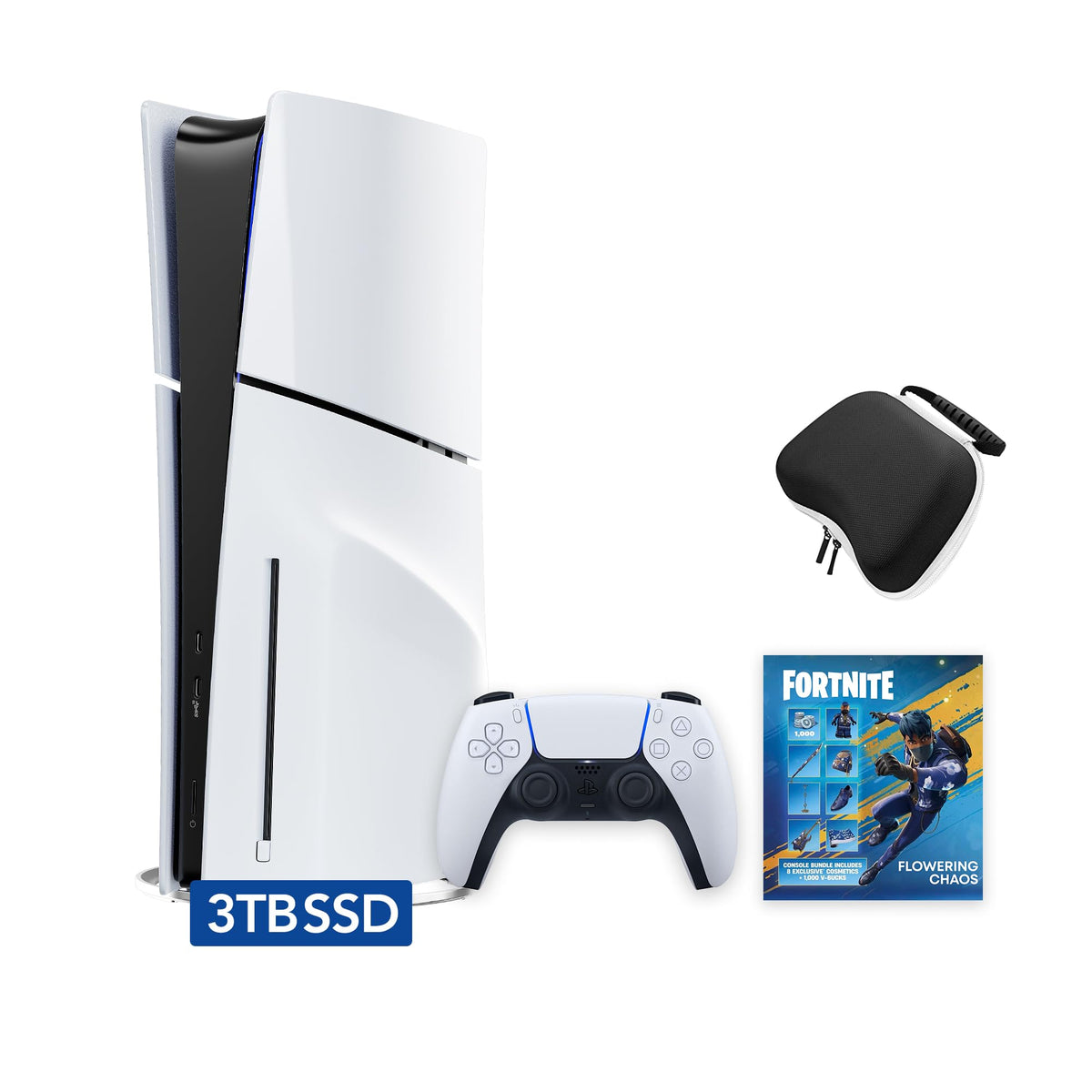 White 3TB Disc Edition Gaming Console X278
