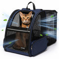 Blue Expandable Cat Carrier Backpack R495