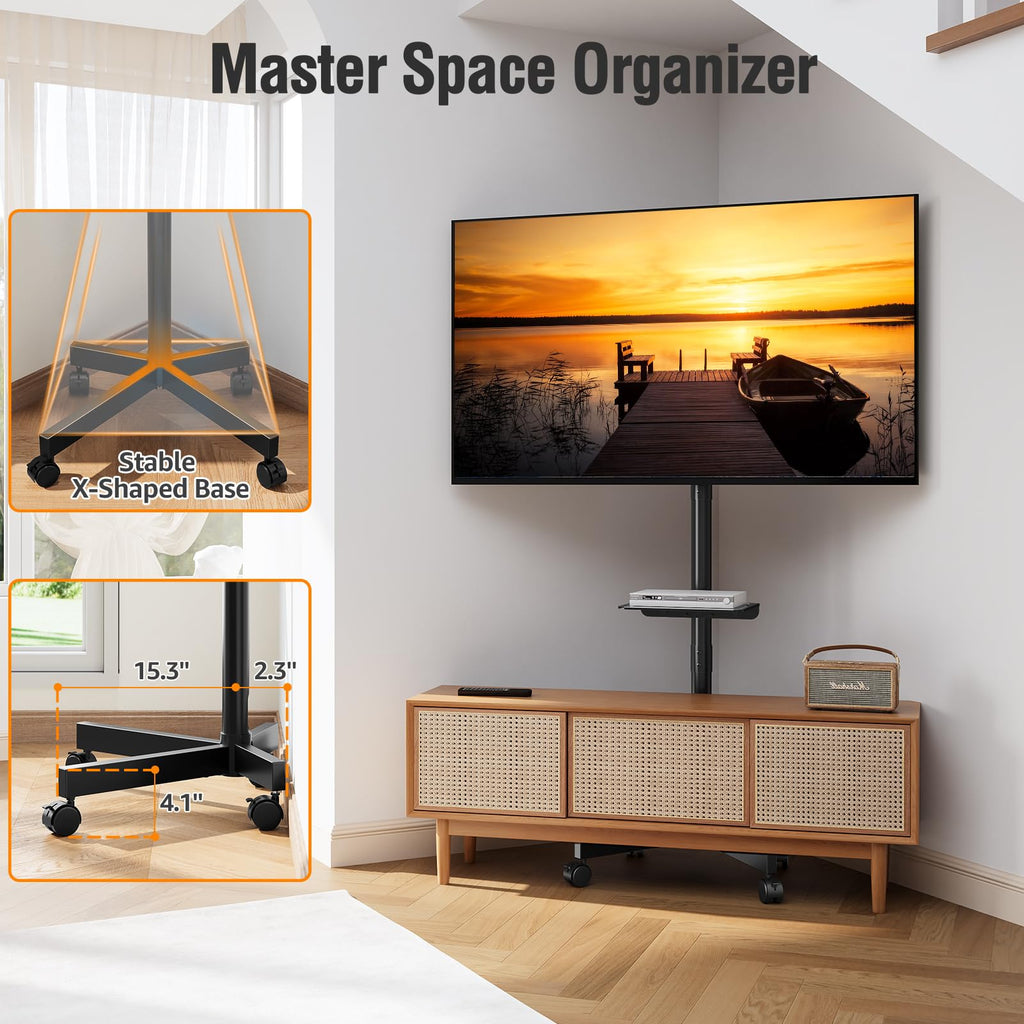 Mobile TV Stand for 23-60" TVs E5466