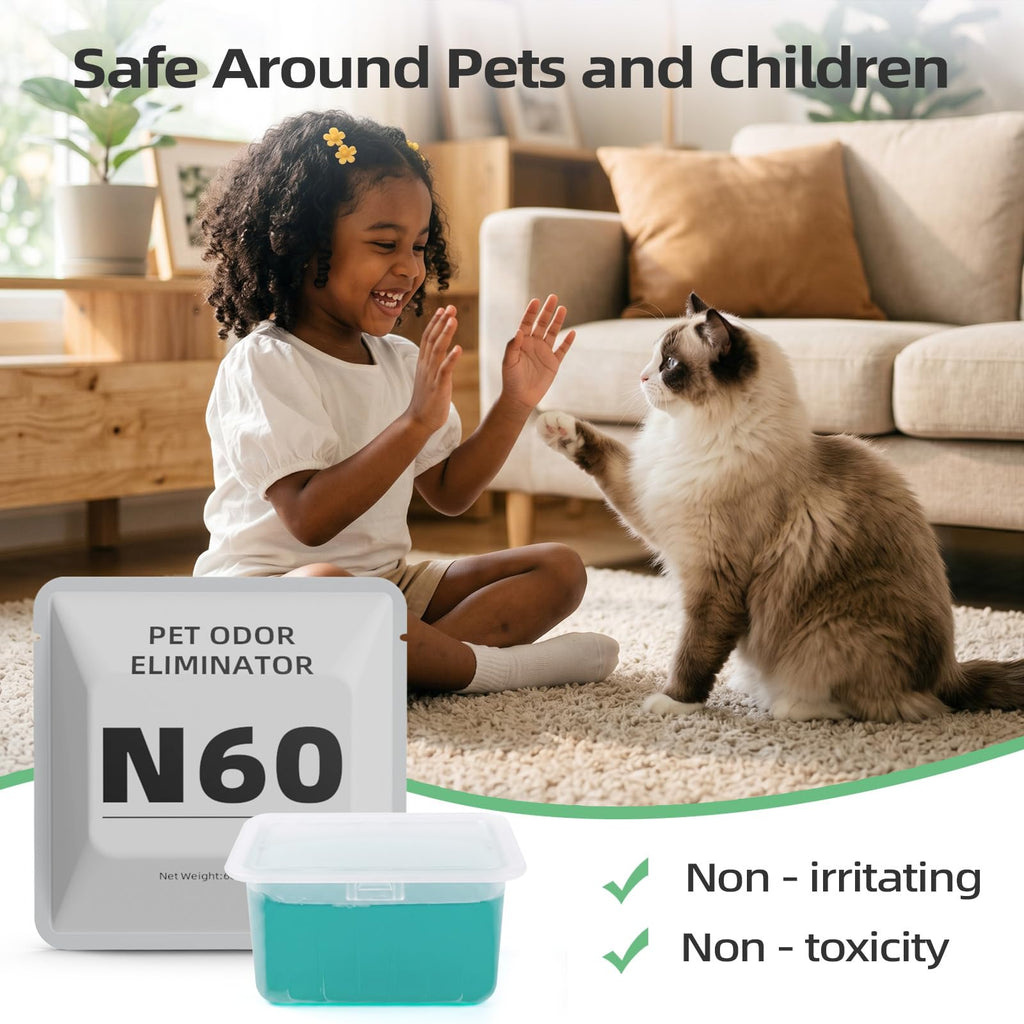 6 pack Cat Litter Box Odor Eliminator X6317