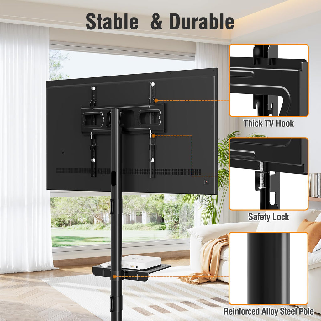 Mobile TV Stand for 23-60" TVs E5466