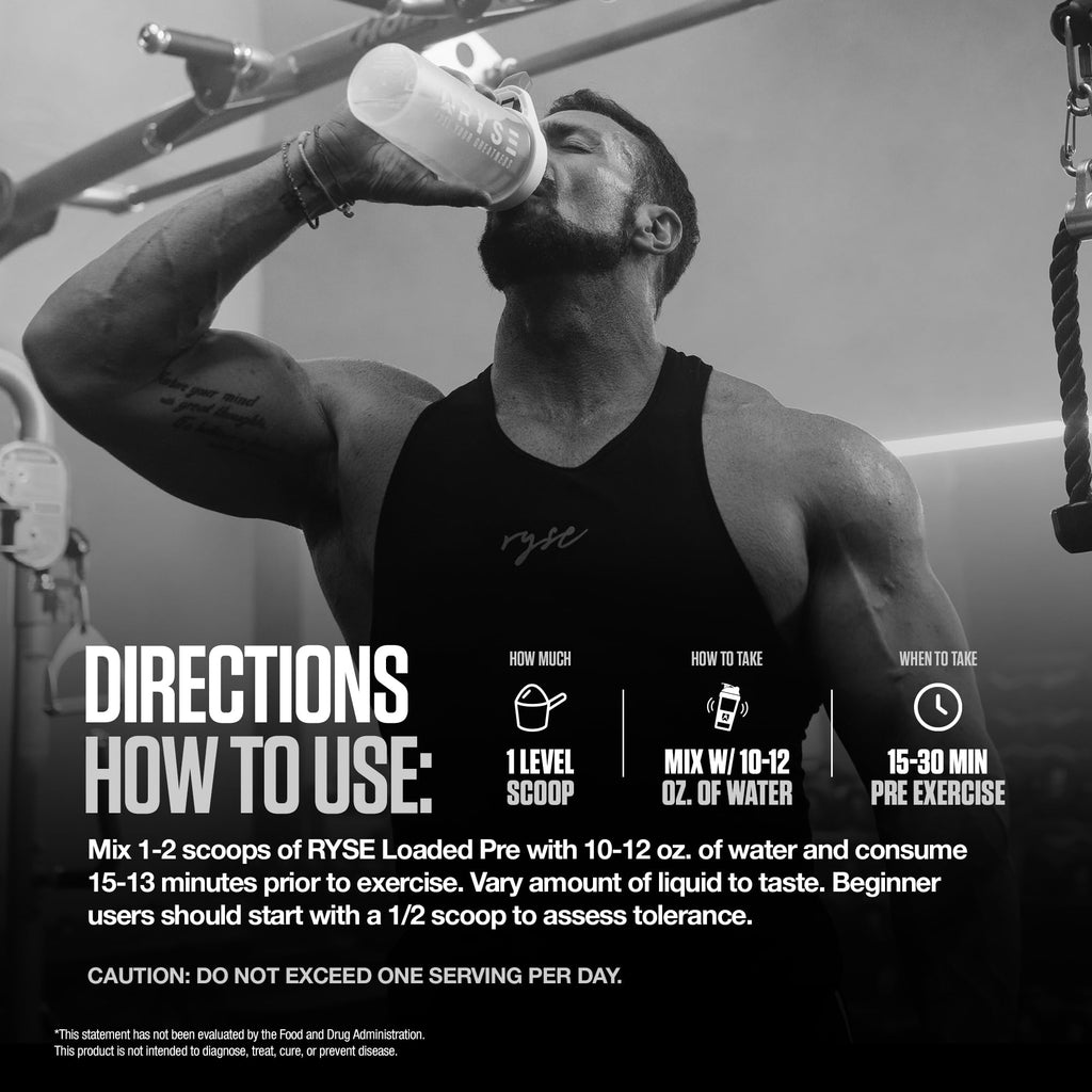 Pre Workout Powder Tropical Punch 300mg Caffeine 30 Servings S36029