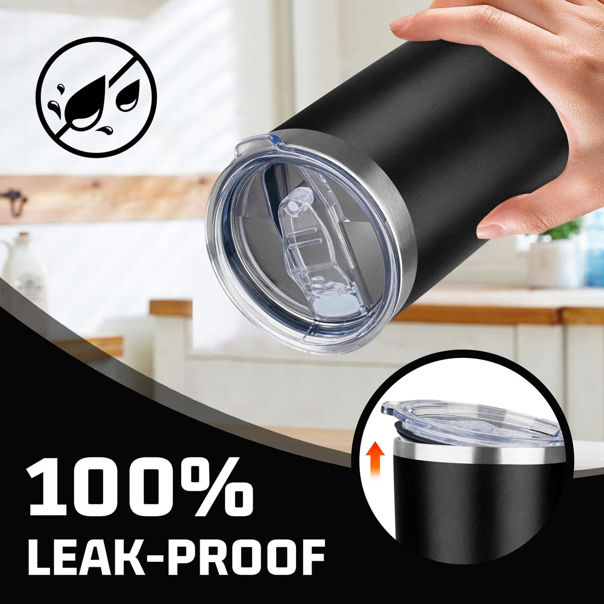 20oz Stainless Steel Insulated Tumbler with Lid T45571