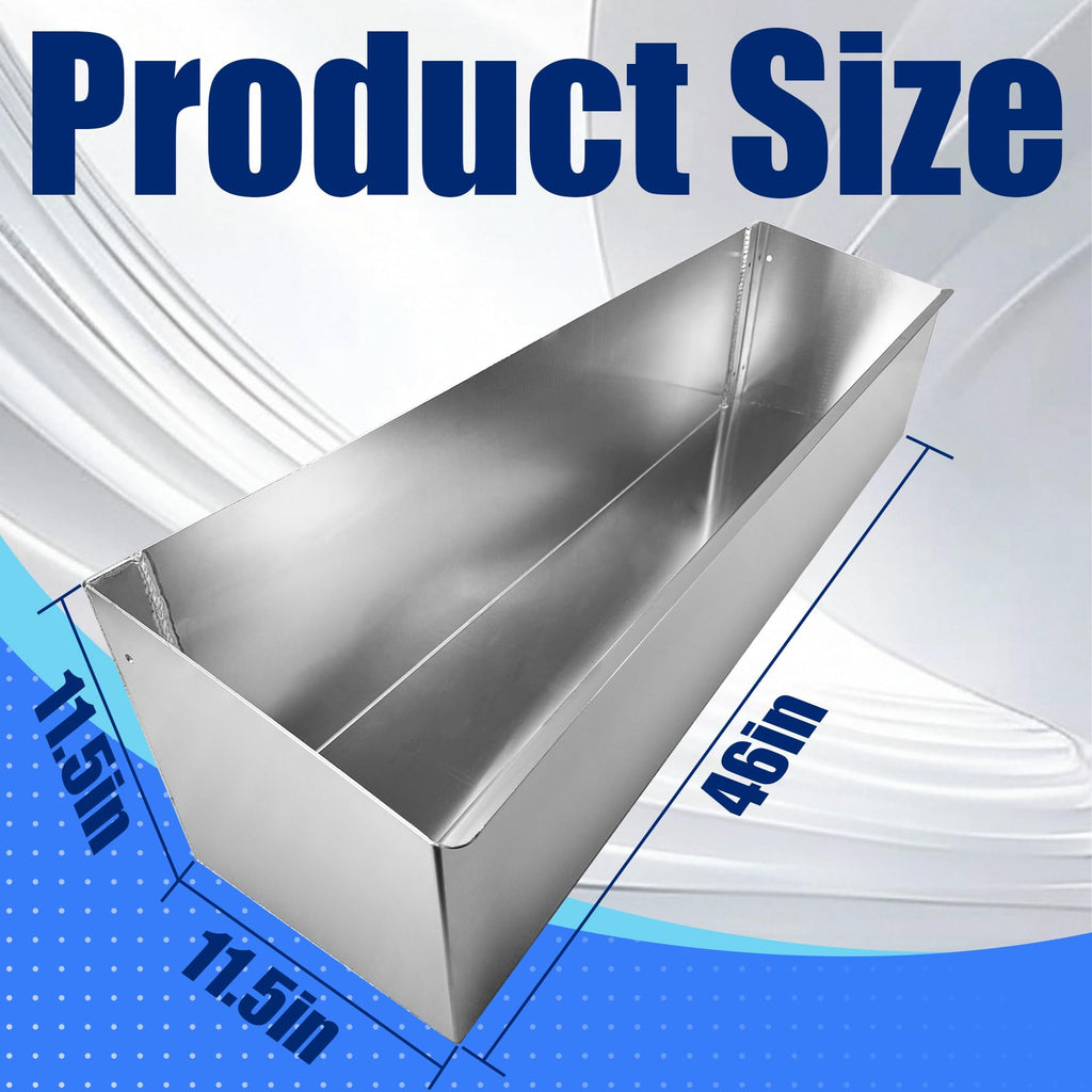 Aluminum Fuel Tank Rack 46" 4 5-Gallon Jugs Silver T73747
