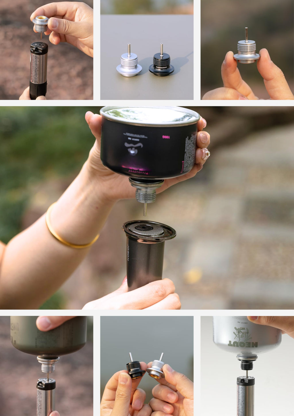 Cassette Canister to Butane Fill Adapter N252