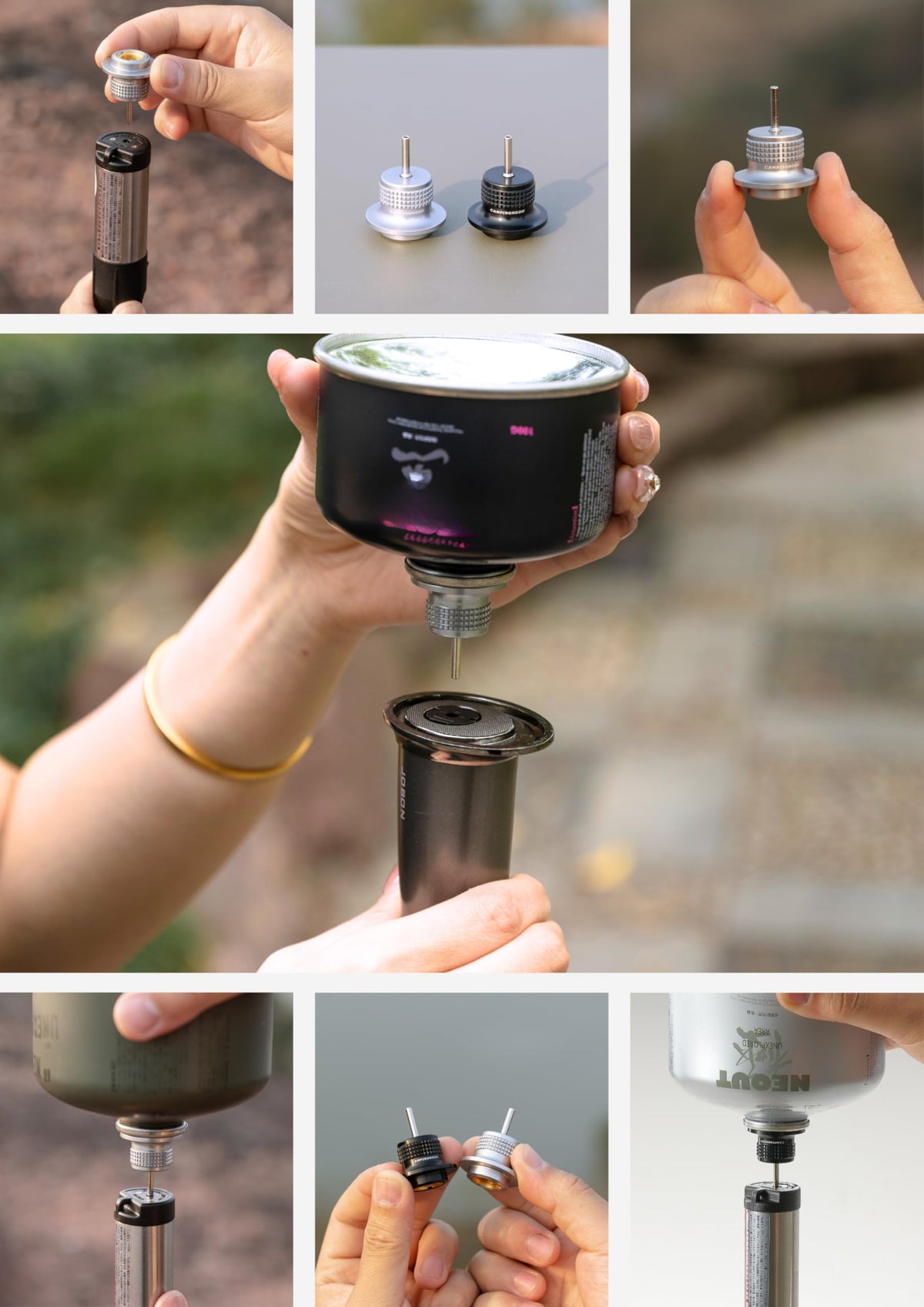 Cassette Canister to Butane Fill Adapter N252