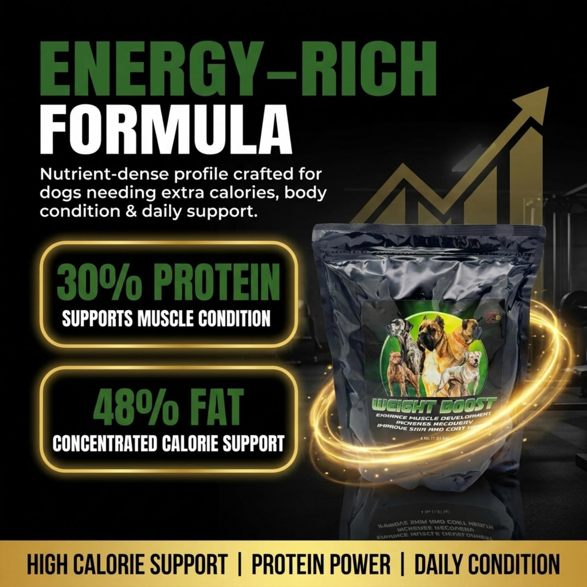 Dog Weight Protein Supplement 2 lb M428