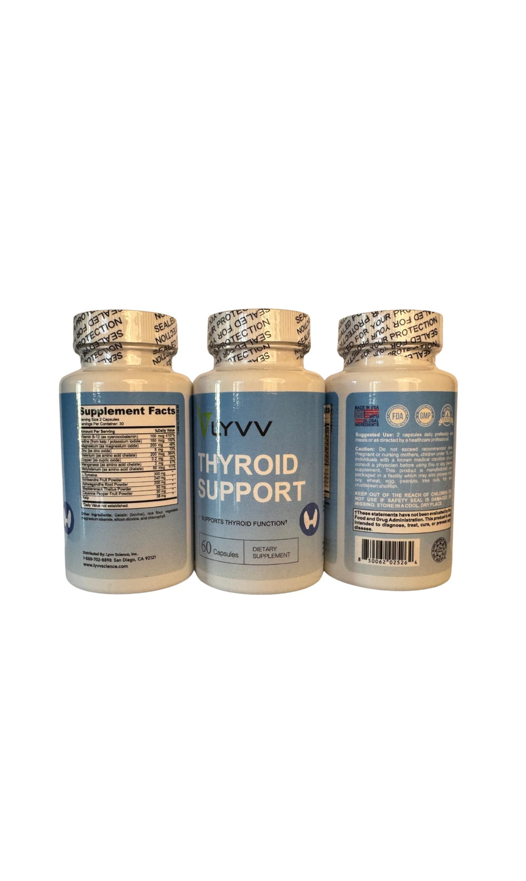 Thyroid Support Supplement Capsules N653468