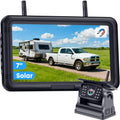 Wireless Solar Magnetic Backup Camera 7-Inch DVR Monitor 1080P HD Night Vision M720438