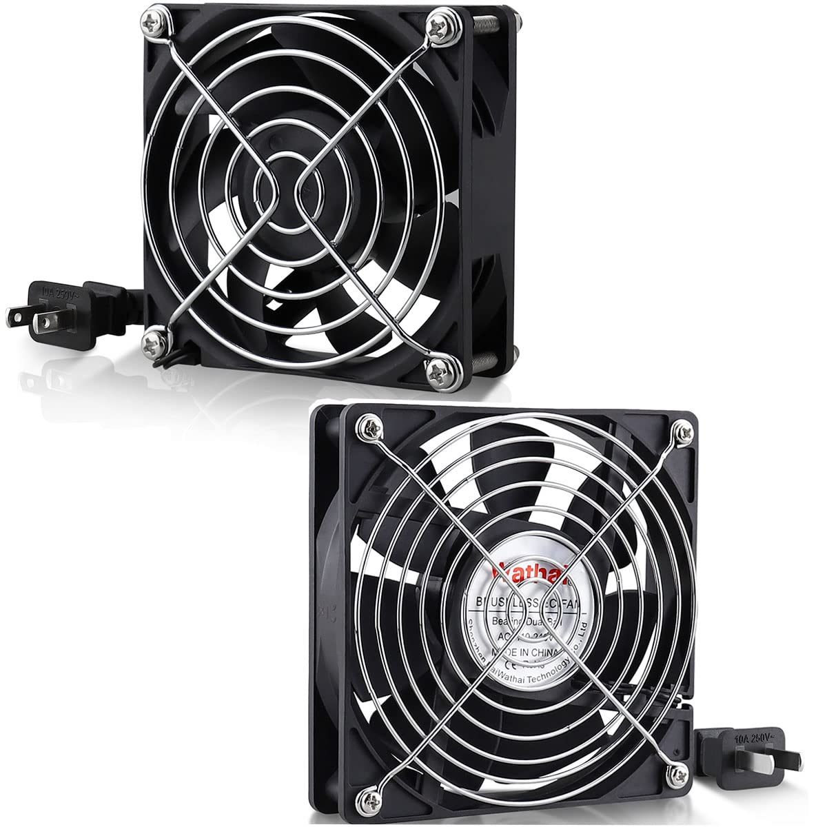 80mm 120mm AC Cooling Fan 2 Pack R264730