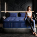 Queen 14 Inch Hybrid Gel Memory Foam Mattress in a Box P718