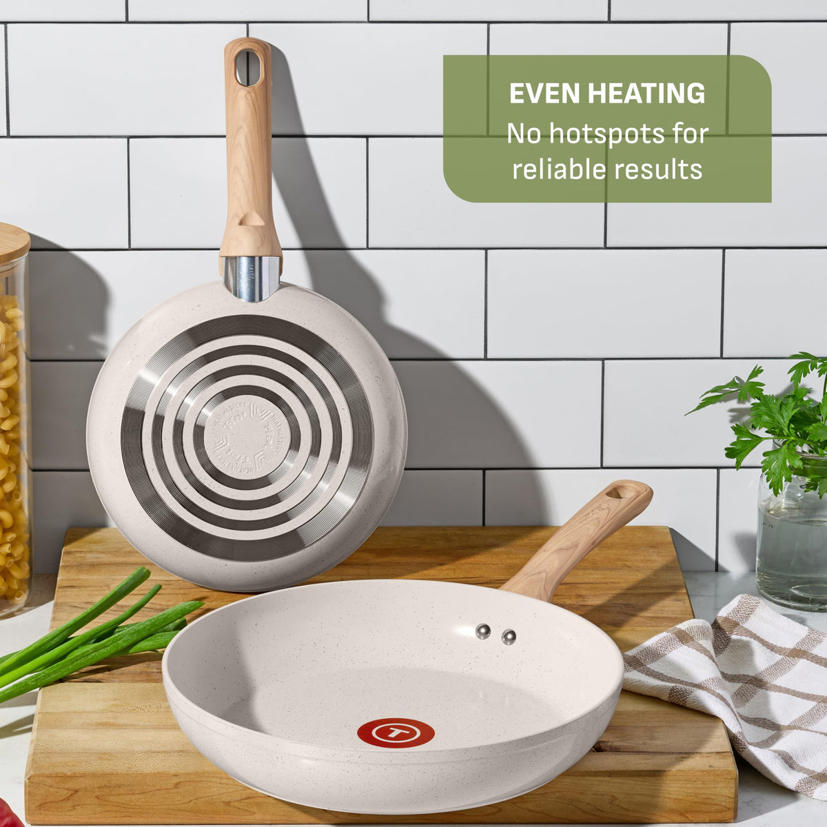 12 Piece Beige Granite Ceramic Nonstick Cookware Set R543