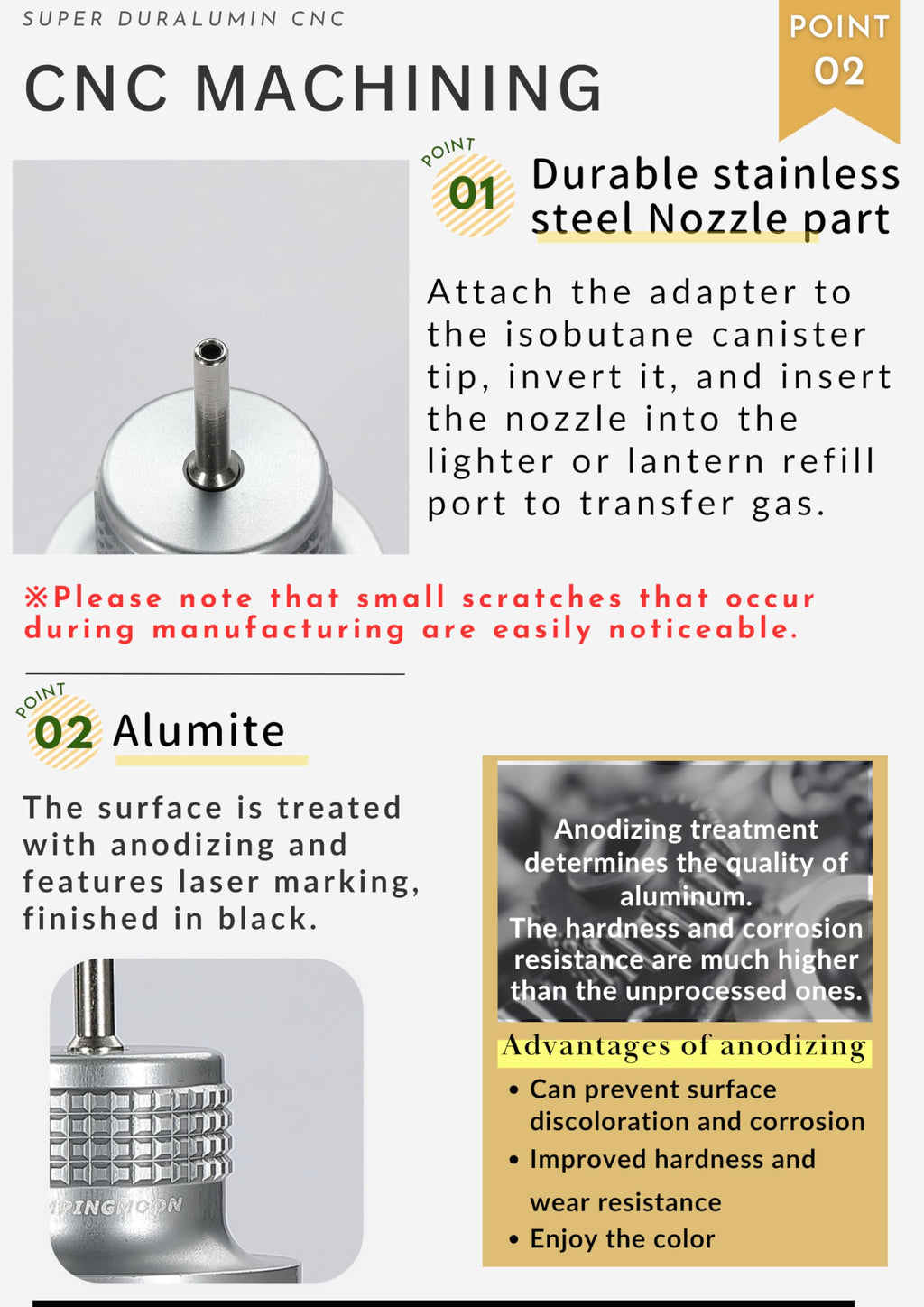 Cassette Canister to Butane Fill Adapter N252