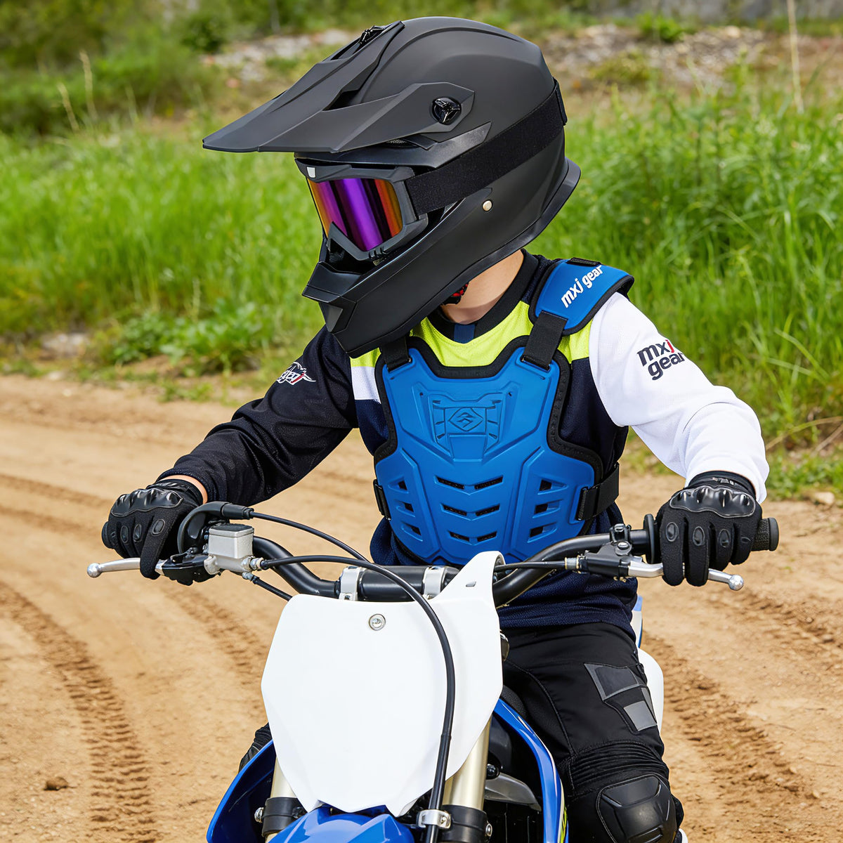Youth Full Face Motocross Helmets Set R950