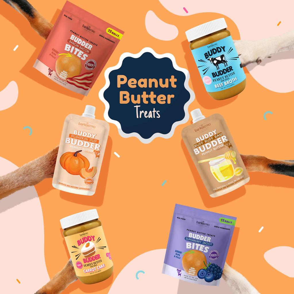 3 Pack 4oz Natural Dog Peanut Butter Z494