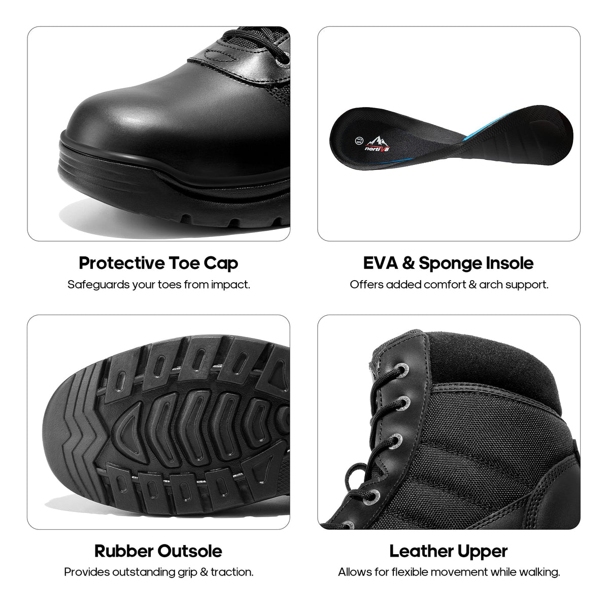 Waterproof Military Work Boots 6 Inch A5088