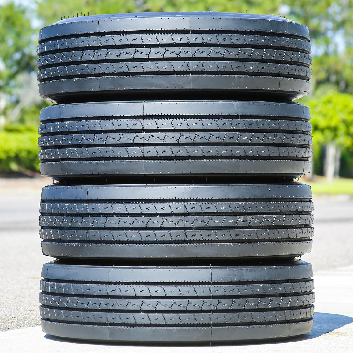 4 x ST205/75R15 All Season 14 Ply All Steel Tires M879612
