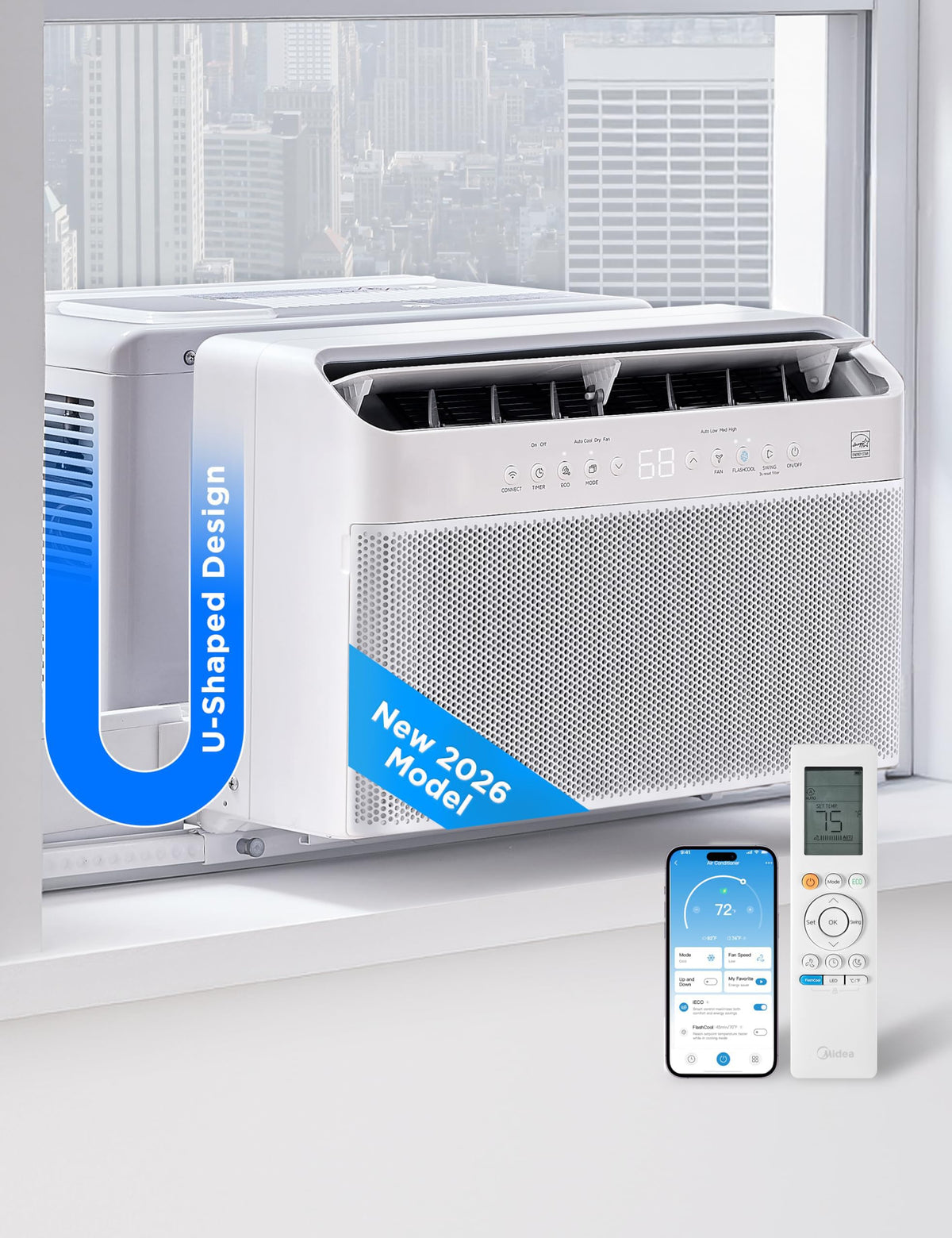 U-Shaped Window Air Conditioner J775181