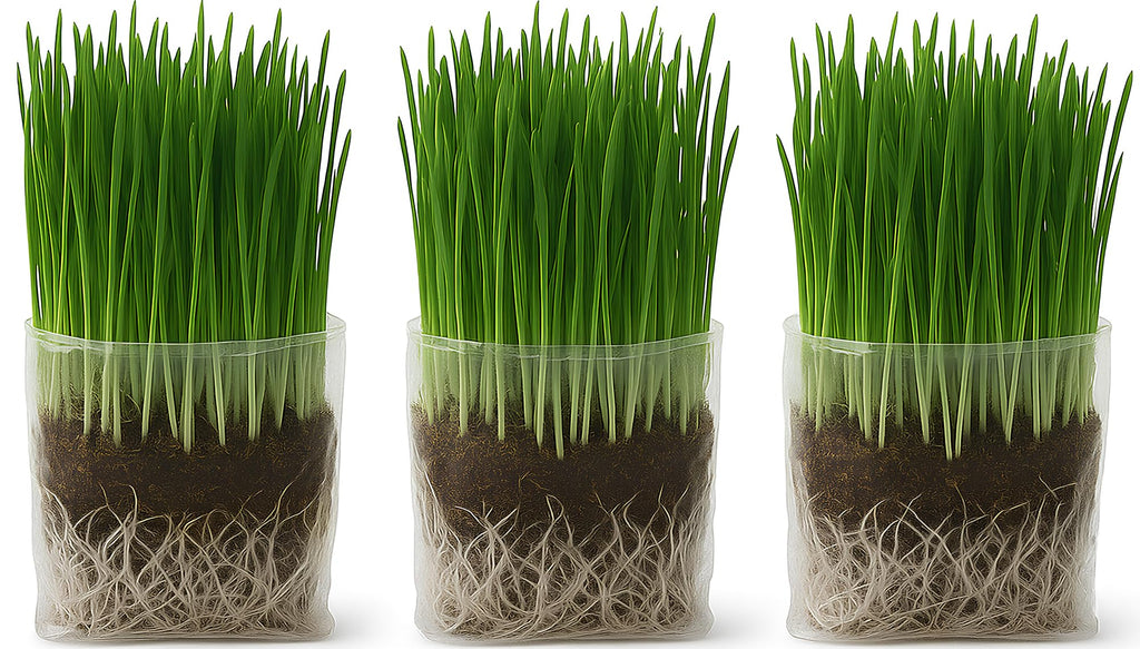 Organic Cat Grass Grow Bag Kit 3 Pack J55736