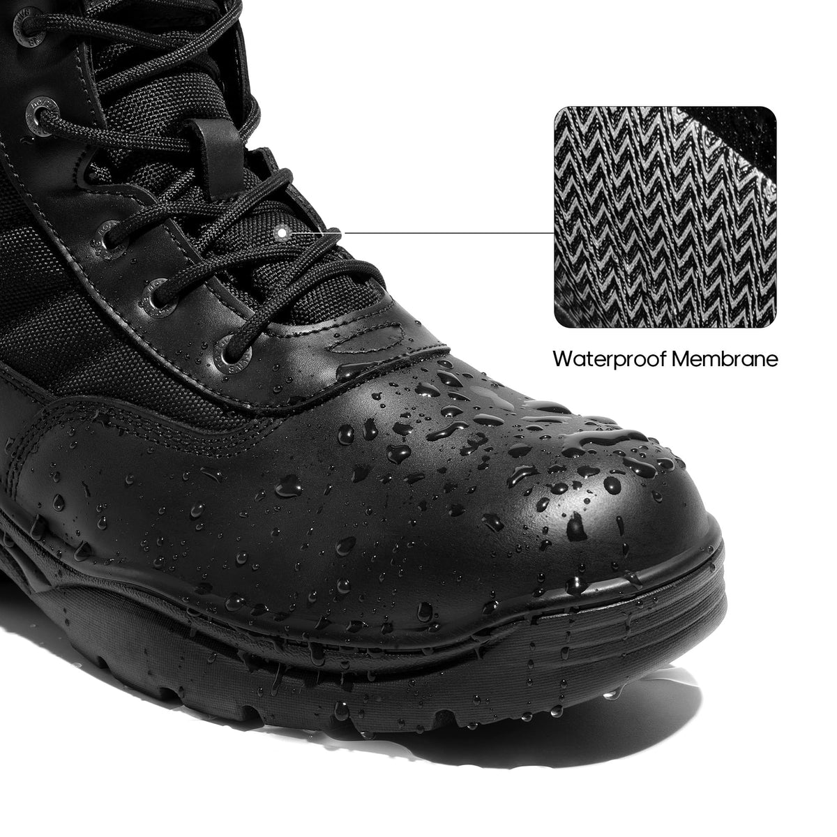 Waterproof Military Work Boots 6 Inch A5088