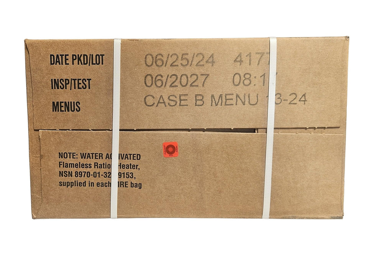 Case of 12 MREs Ready to Eat Meal 12 Packs I953066