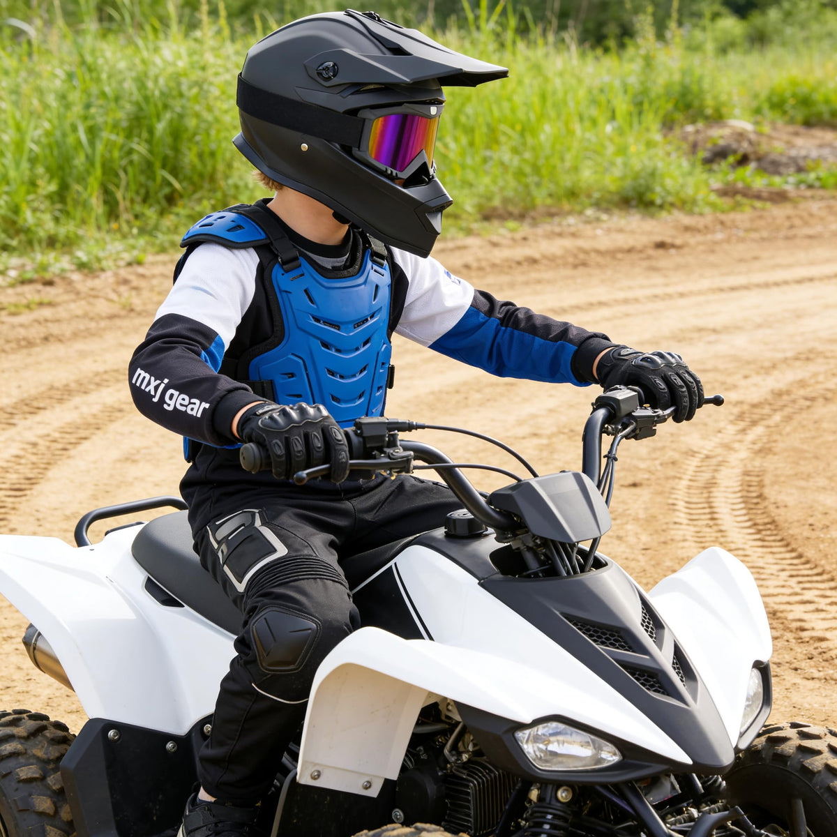 Youth Full Face Motocross Helmets Set R950