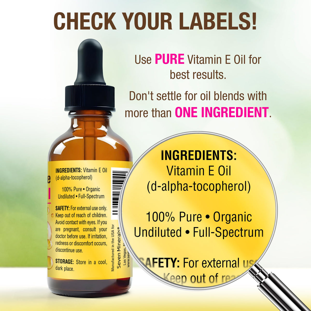 Vitamin E Oil 4 Oz K2867
