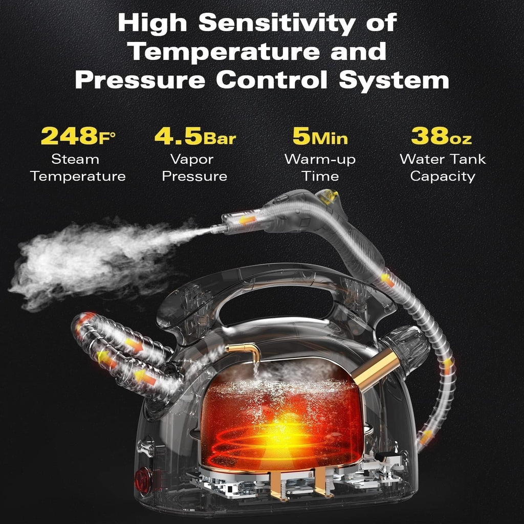 4.5 Bar 300°F Steam Cleaner Q70939