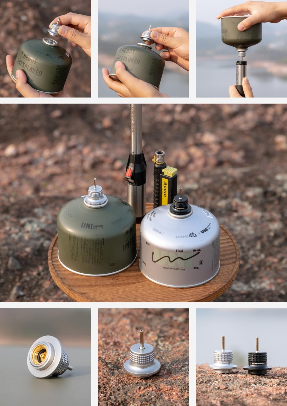Cassette Canister to Butane Fill Adapter N252