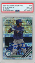 Signed 2019 Bowman Chrome Rookie Baseball Card V719219
