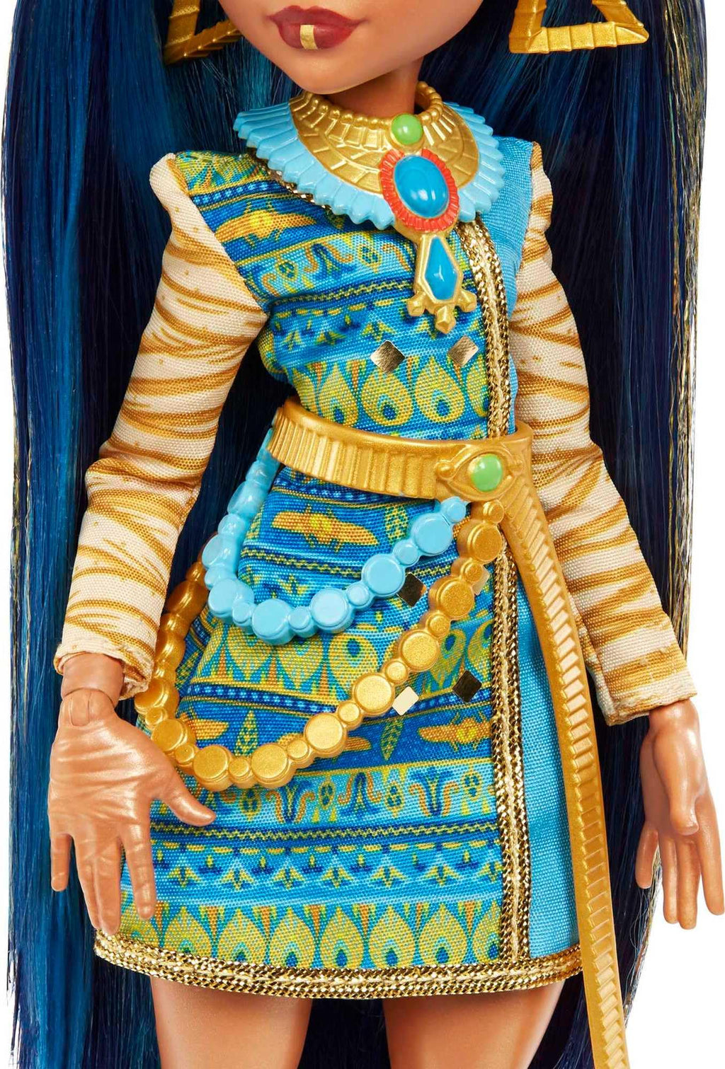 Monster High Doll with Blue Streaked Hair and Fashion Accessories R896021