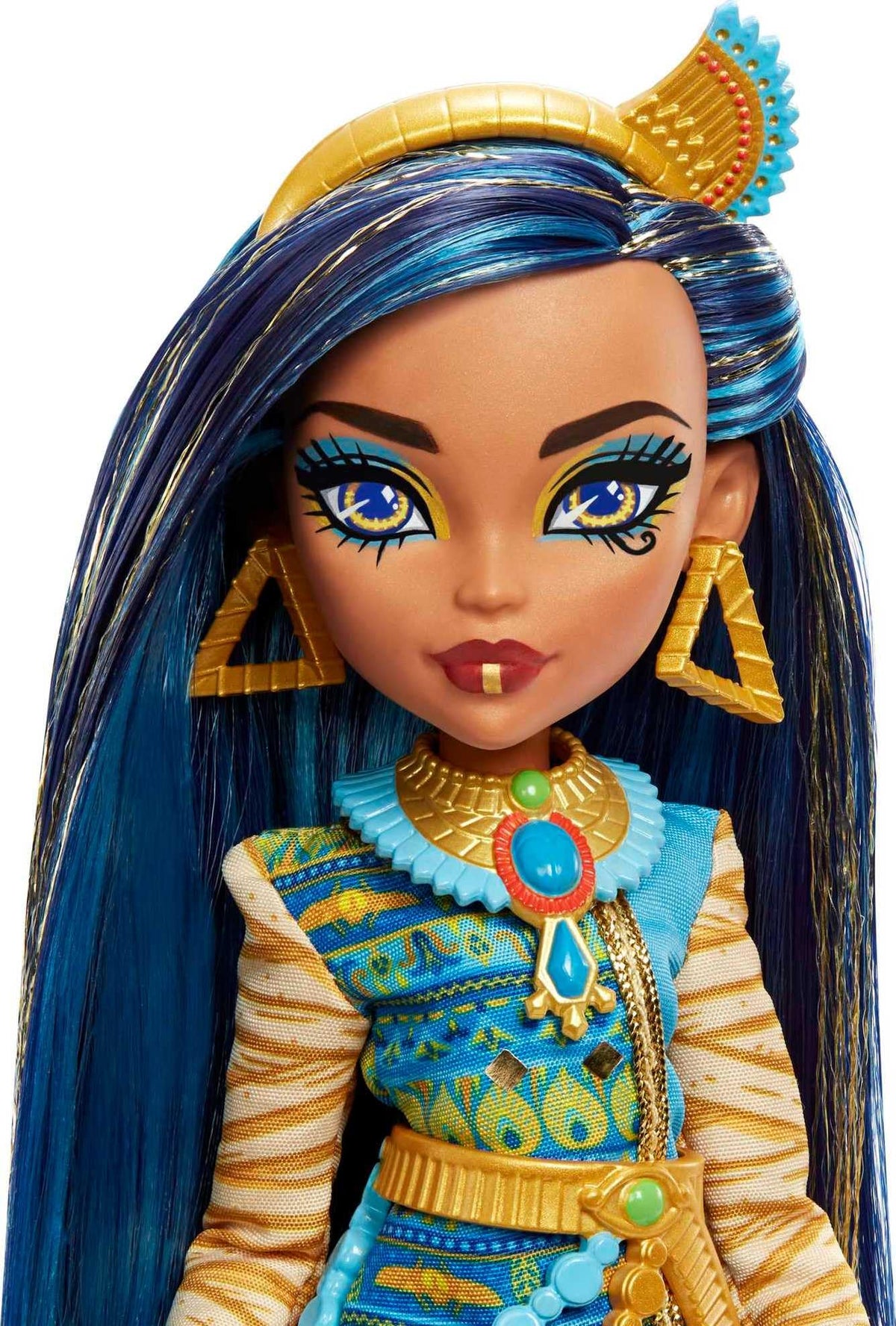 Monster High Doll with Blue Streaked Hair and Fashion Accessories R896021
