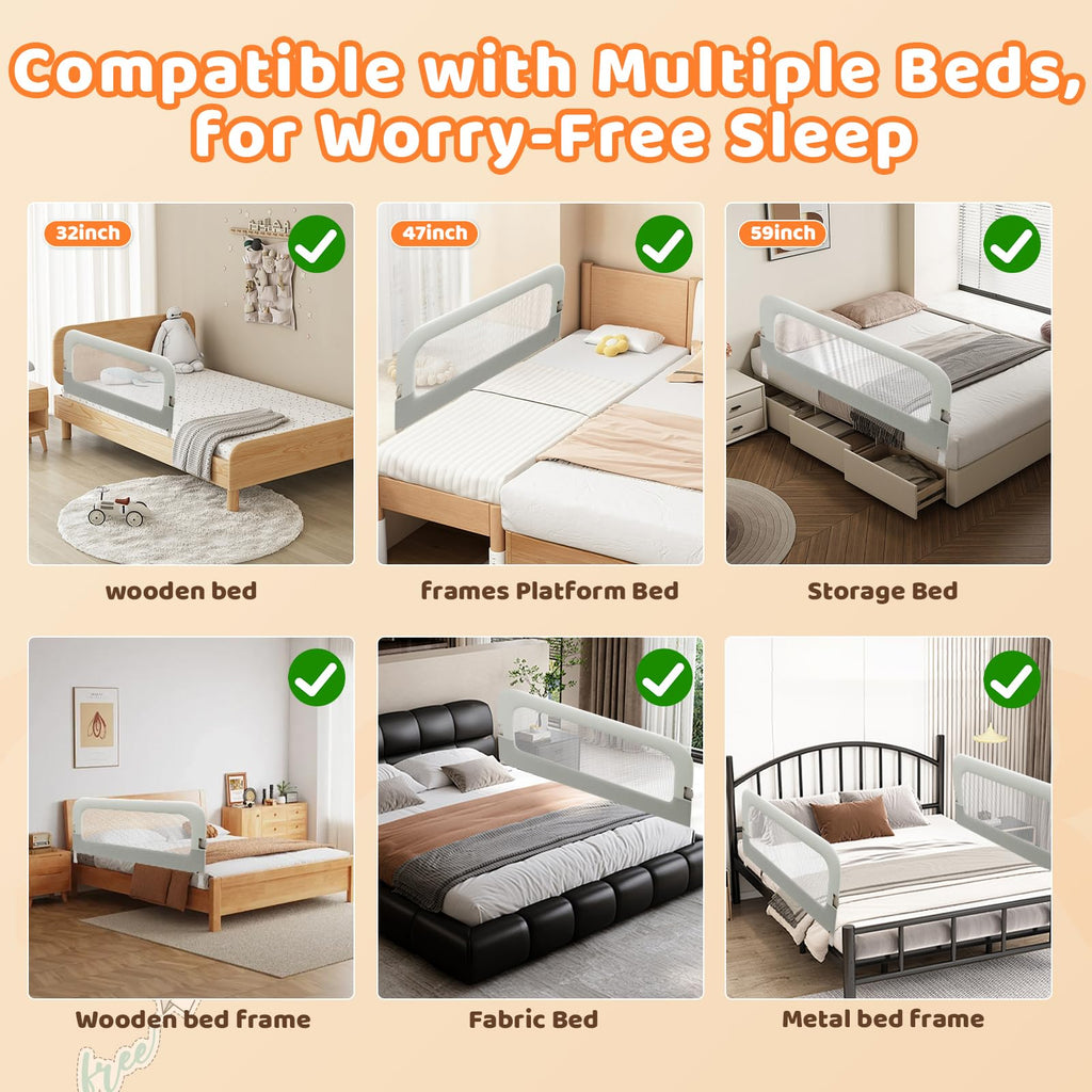 Foldable Safety Bed Rail A4615