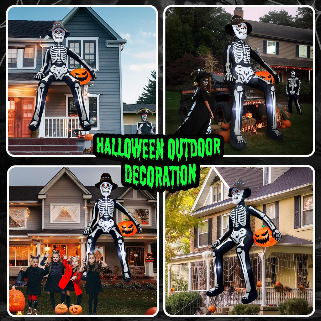 Giant Sitting Skeleton Inflatable G3707