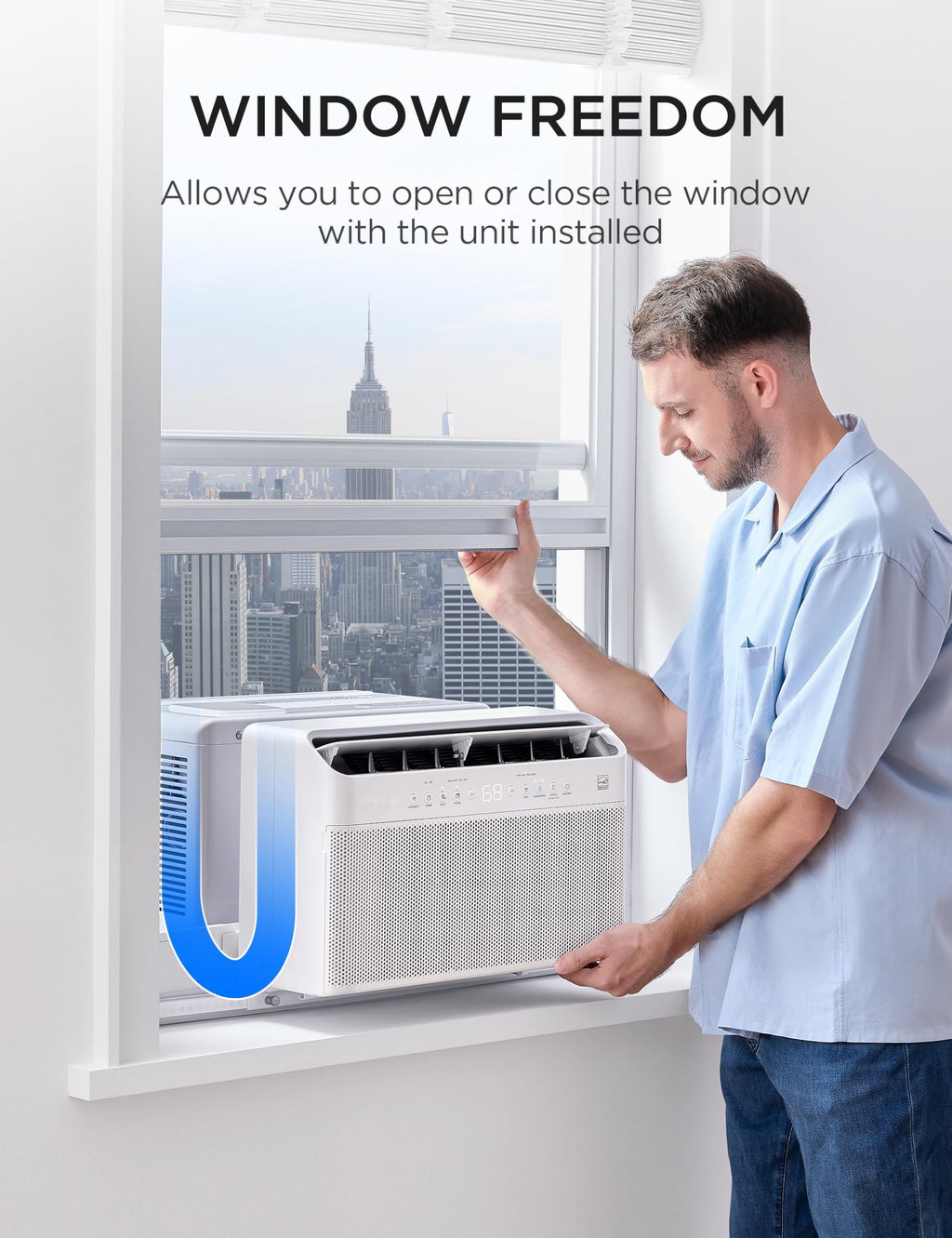 U-Shaped Window Air Conditioner J775181