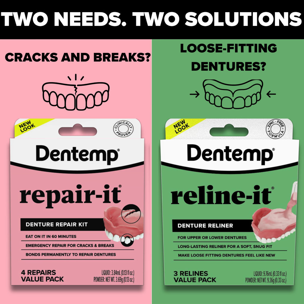 Denture Repair Kit & Denture Reliner B263